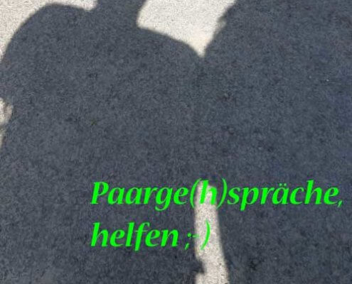 Paargehspräche, helfen!